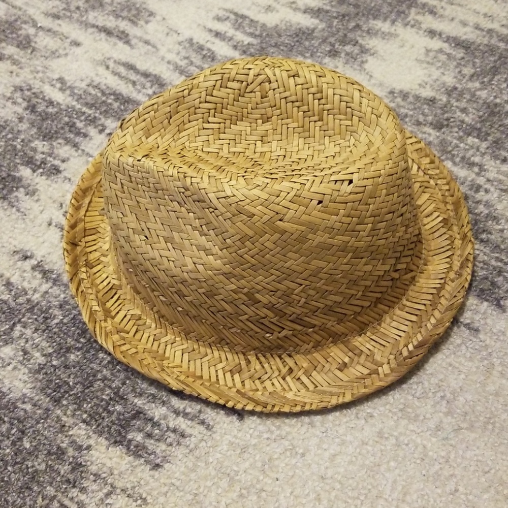 Straw fedora